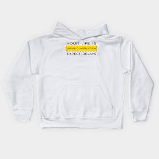 Under Construction Kids Hoodie